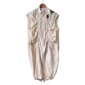 3.1 Phillip Lim Collarless Bomber Style Coat